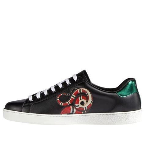 gucci ace kingsnake print sneaker sale|Gucci ace tennis shoes.